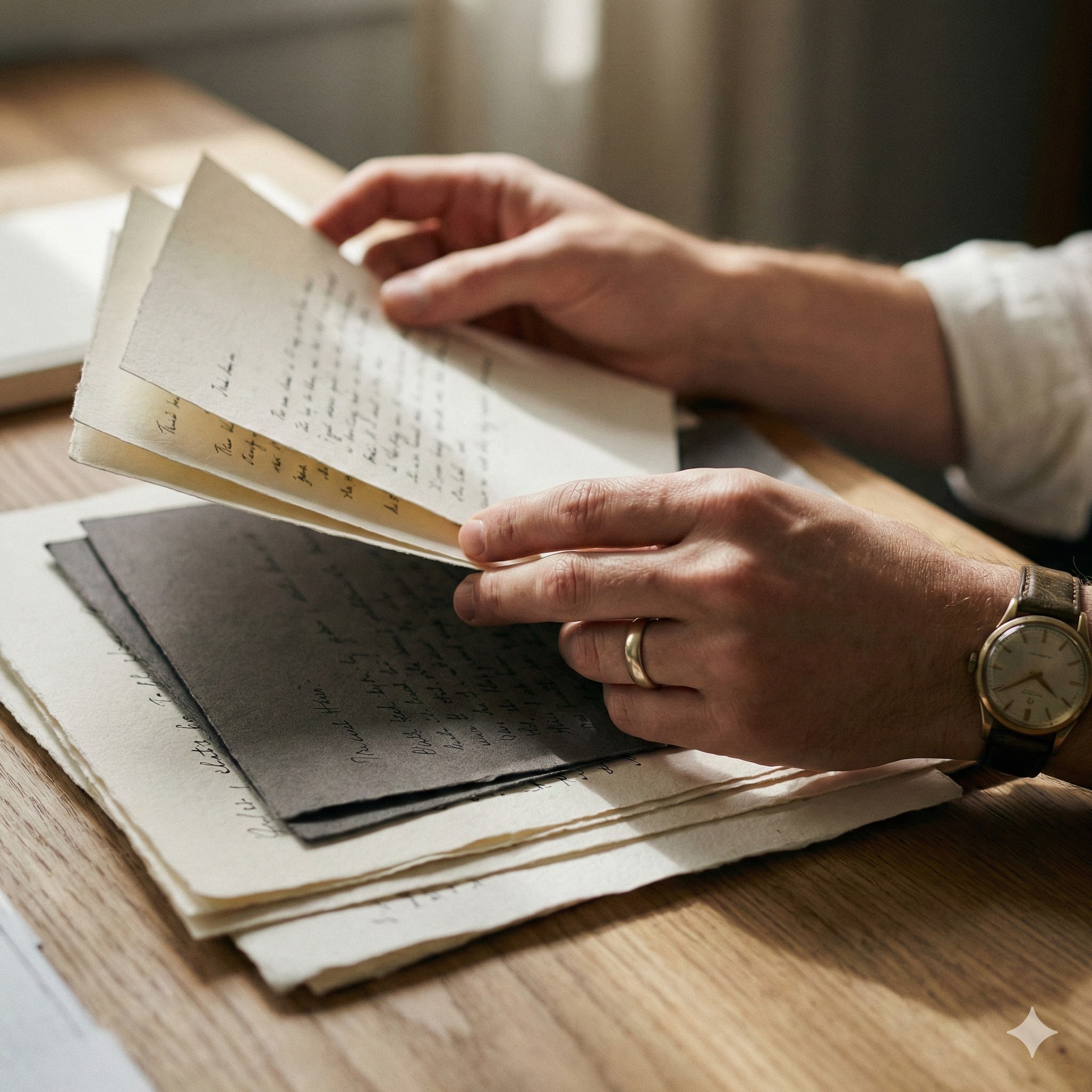 A discreet handover image