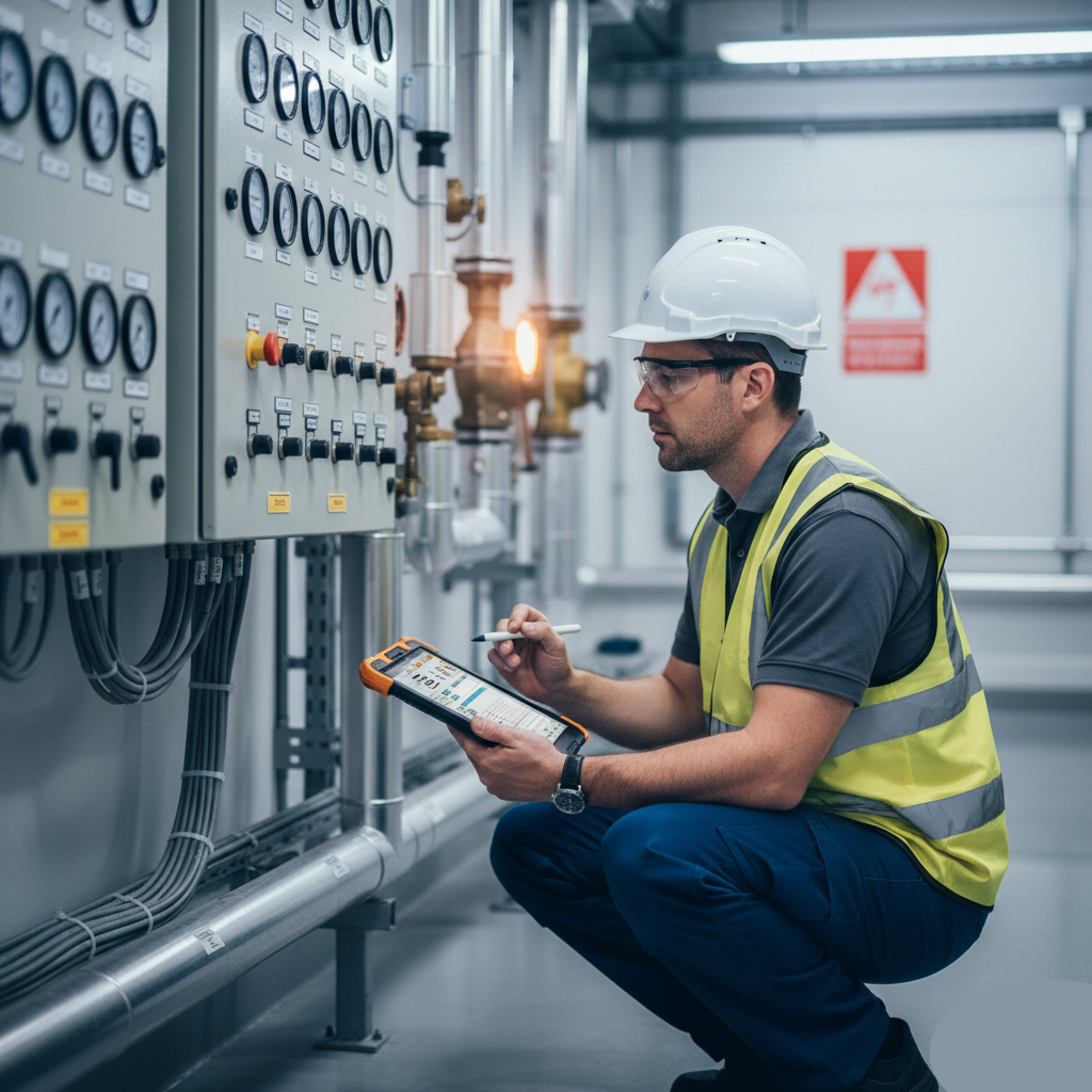 A calm, professional working scene